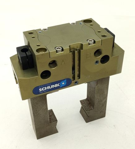 Параллельный захват Schunk PGN+100-1, 2-зажимной, пневматический, ход 10 mm, усилие захвата 660 N