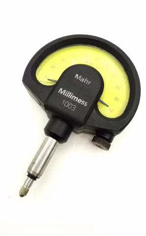 Logo ohne GmbH Mahr Millimess 1003 Messuhr Feinzeiger Feinmessgerät analog Präzision 0,01 mm