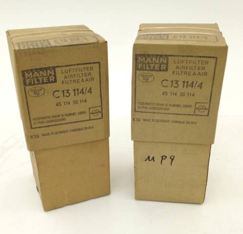 2x MANN Air Filter C13114/4 Filter Filter Insert