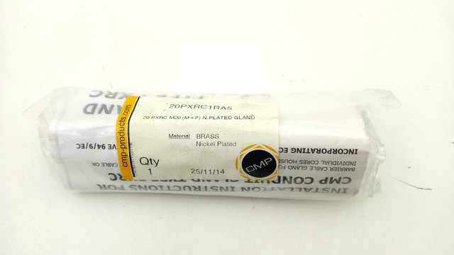 CMP 20PXRC1RA5 Кабельный ввод M20 из никелированной латуни IP66