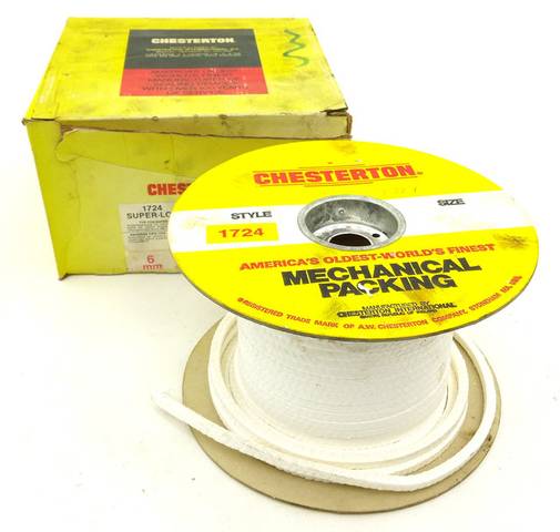 Chesterton 1724 Super-Lon Packing Seal 6 mm Valve Seal