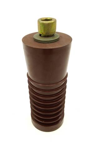 B20N-1000 Epoxy Resin Support Insulator 24 kV | Ribbed Insulator M20/M16/M10 | 85 mm