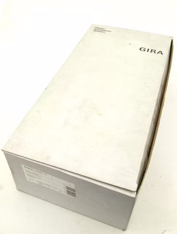 Logo ohne GmbH Gira 044011 Schuko Steckdose Schukosteckdose Aufputz 0440 11 reinweiß 10 Stück
