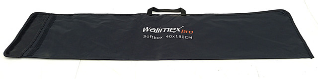 Транспортировочная сумка Walimex pro для софтбокса 40x180 cm — оригинальная сумка, чёрная
