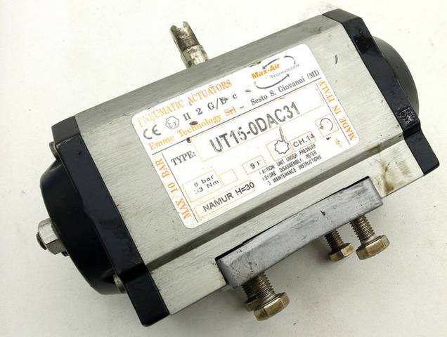 Max-Air UT15-0DAC31 Пневматический привод 10 bar