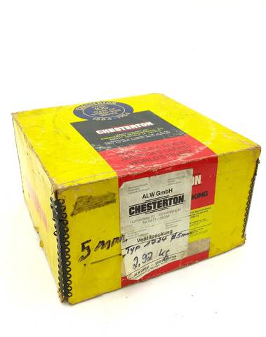 Chesterton 1724 PTFE, бухта сальникового шнура для клапанов, 5 мм, промышленные товары