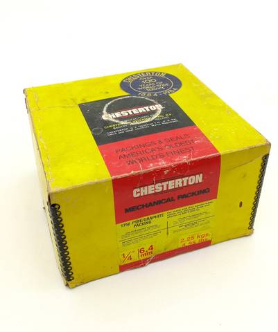 Chesterton 1750 PTFE/Graphite Сальниковая набивка Уплотнительный шнур Шнур 6.4 mm