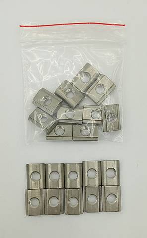 10x Bosch Rexroth T-nut M8 3842530316