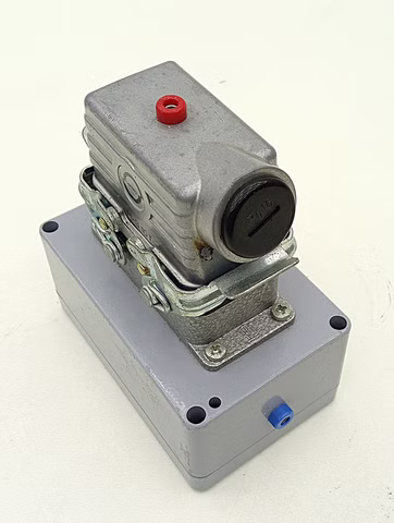 Contact Industriesteckverbinder Steckverbinder Verbinder H-B 10T mit Gehäuse