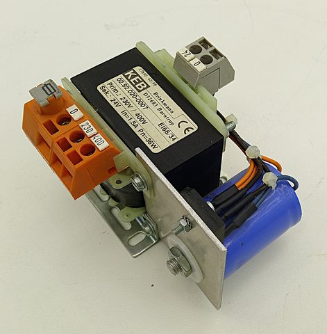 KEB Transformer 02.92.020-0007 Transformer Control Transformer 230V/400V