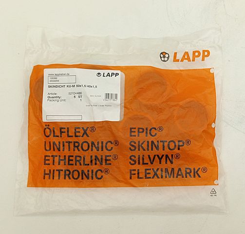 Plastic Fittings KU-M 50x1.5 / 40x1.5 - 5x
