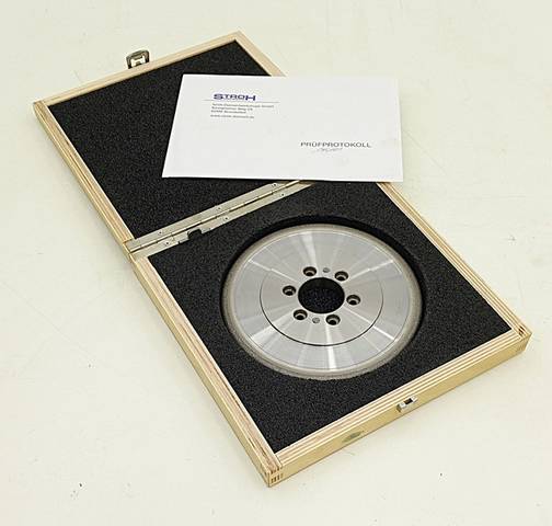 STROH Diamond Form Roll 135181 / 714682 ⌀175 mm incl. Inspection Report Dressing Roll