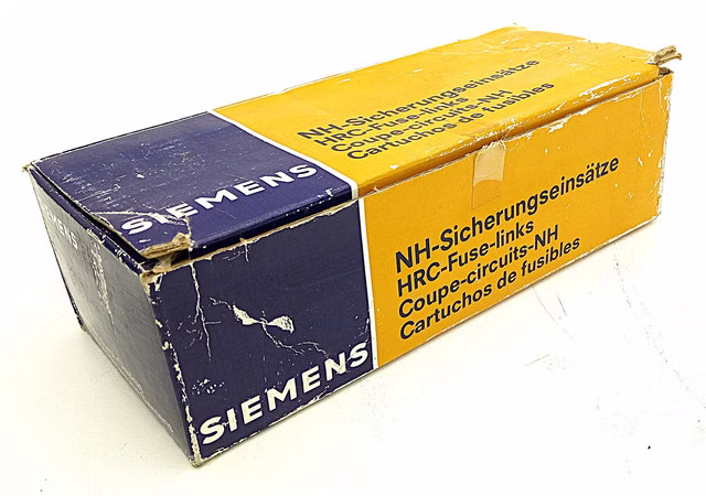 8x Siemens NH Sicherungseinsatz 100A 500V NH-Einsatz Typ 3NA5 830