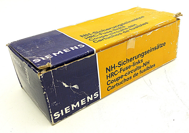 8x سيمنز NH عنصر الفيوز 100A 500V نوع NH-Einsatz 3NA5 830