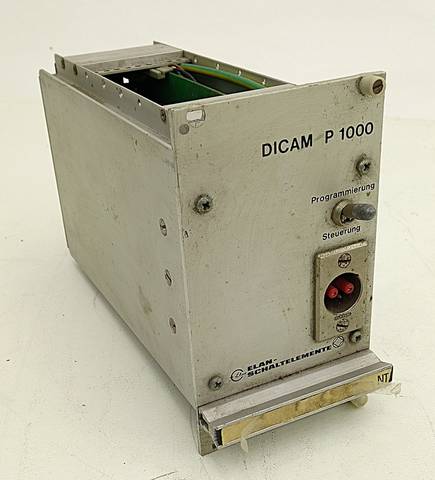 Elan Switching Elements Dicam P 1000 Control Unit NT Plug-in Module - Cannon Connection
