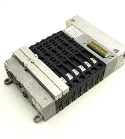 Bosch Valve Island 0 821 743 200 Pneumatic Module 24V DC IP65 10 bar 8 Slots