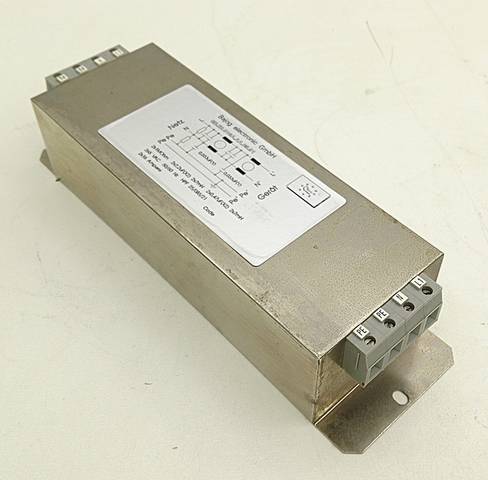 Bajog Network Filter GB.E2.016A.AA.05.91 EMC Filter 265V 2×16A Metal Shielded