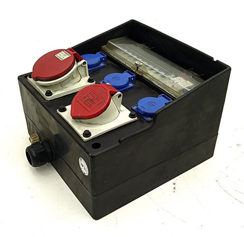 Fritzsch JP56 Power Distribution Box RCD 63A 230V 32A 16A CEE ABB MENNEKES CEELEC