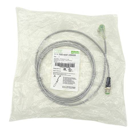 2m Murrelektronik 7000-40321 M12 90° LED Signal Cable