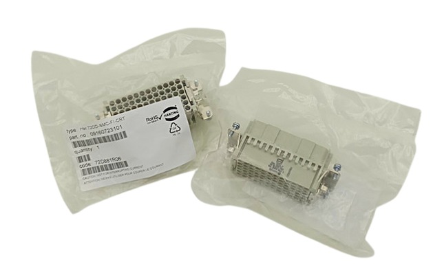 2x Harting Han 9160723101 72DD-SMC-FI-CRT ملحق كبس