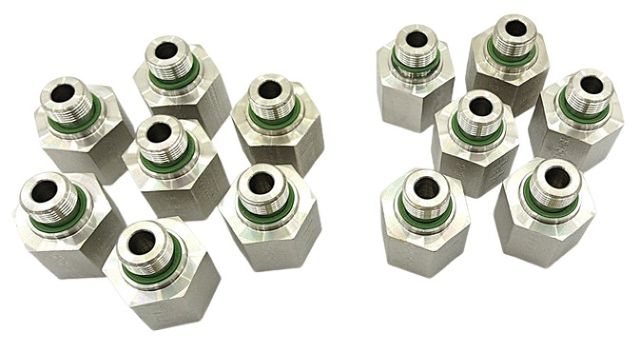 13x stainless steel connector hose adapter