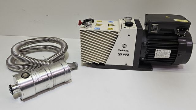 Двухступенчатый пластинчато-роторный вакуумный насос Varian DS 602