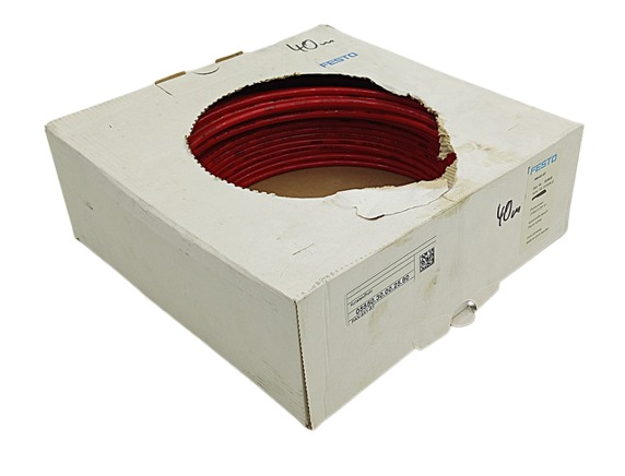40م Festo 553925 PAN-6X1-RT TPE-A خرطوم بلاستيكي أحمر