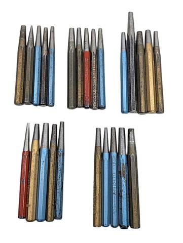 25x Metal Punch Set Assortment