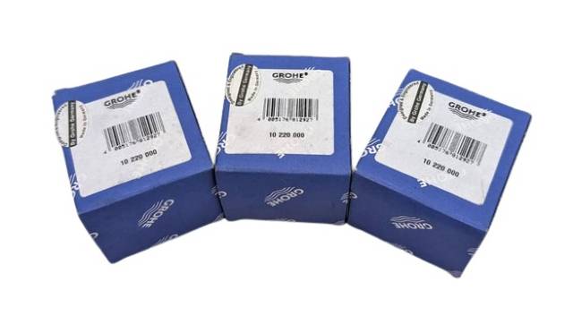3x Grohe 10 220 000 Limit Stop Chrome 10220000