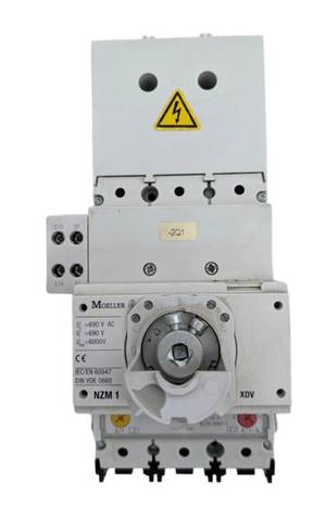 Moeller NZM1 B1 IEC/EN 60947 DIN VDE 0660 Circuit Breaker