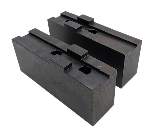 2x SMW Autoblok 012495 WAK 500-10 Soft Jaws Quick Change