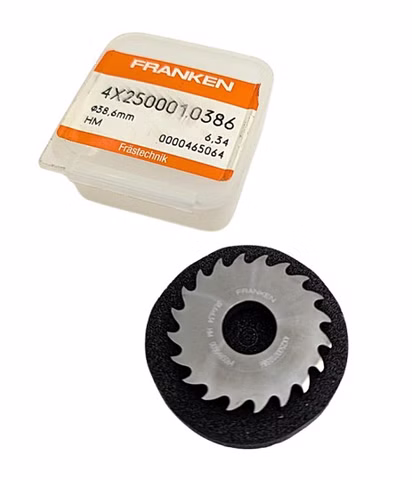 Franken 4X250001.0386 Fräser 0000465064 Scheibenfräser Ø38.6 mm