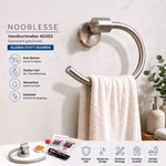 Tesa NOOBLESSE Handtuchhalter 40486 Edelstahl gebürstet