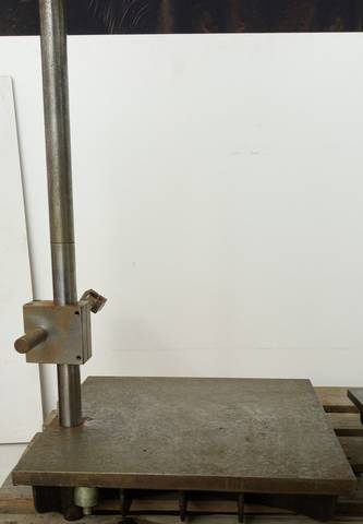Измерительный стол со стальной плитой, контрольный стенд 500x500mm, прочный, для мастерской