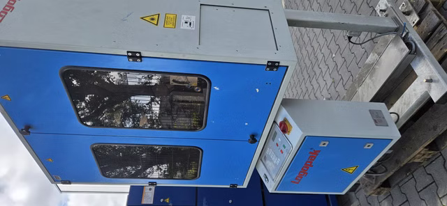 Logopak 920 II PF Palettenetikettierer Etikettendrucksystem VLP 210 II F