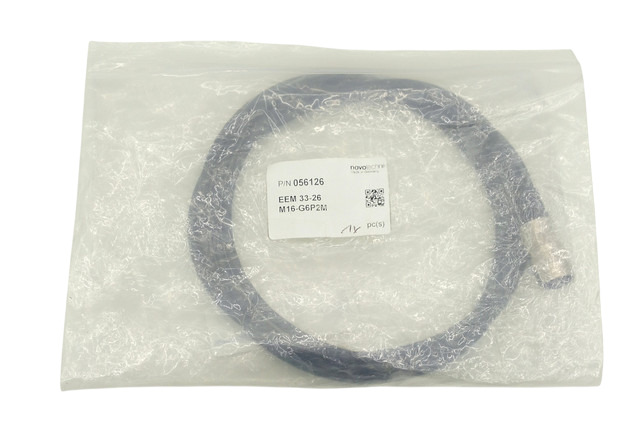 Кабель Novotechnik 056126 EEM 33-26 M16-G6P2M длиной 2m