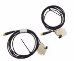2 x 2 m MiL-C-17F SMA auf SMA Koaxial-HF-Kabel RG174AU