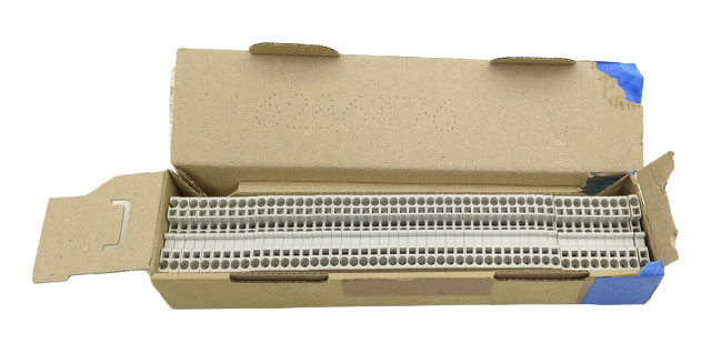50x Siemens 8WH2000-0AF00 Sentron Gray Spring-Loaded Terminal