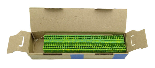 44x Siemens 8WH2000-0CF07 Spring-Loaded Terminal Block