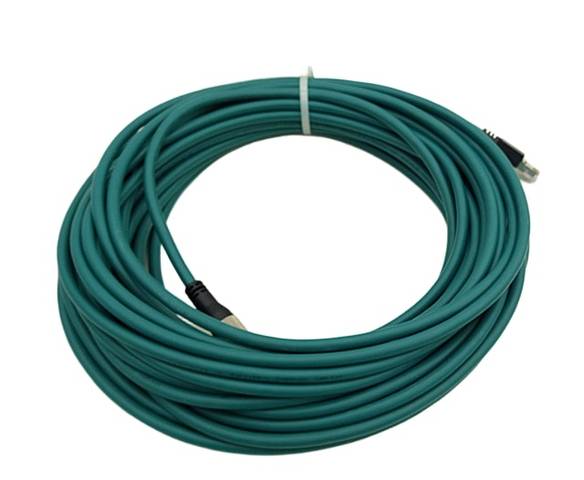 15m Cognex 185-0255R Ethernet Cable Assembly CCB-84901-1005-15