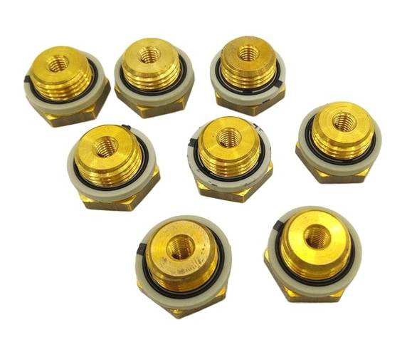8x Festo 197632 D-M5I-1/4A pneumatic reducing nipple