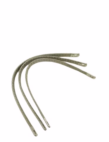 3x Rittal SZ 2412.316 Flexible Kupfer-Flacherdungsleiste M8
