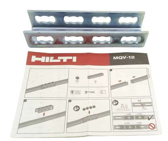 Hilti MQV-12 оцинкованный гибкий соединитель монтажного профиля