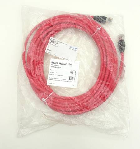 10m Bosch Rexroth AG R911389215 RJ45 4-pin Ethernet Cable