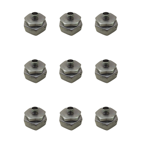 9x Parker RED42/12LOMDCF وصلة أنابيب فولاذية دوارة