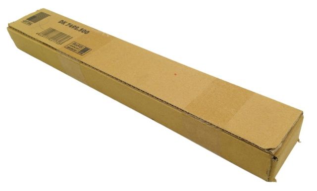 Rittal DK 7492.500 sheet steel slide rail with two brackets