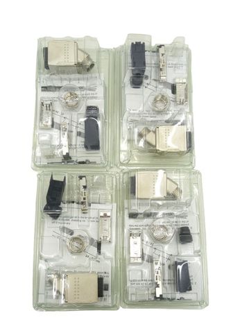 4x Harting 09352260402 industrial metal connector set