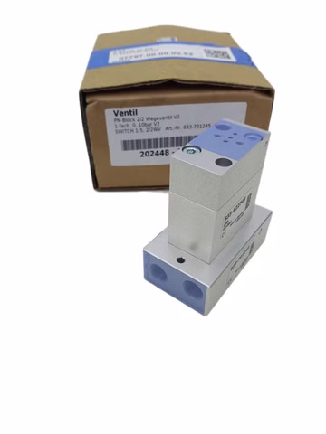 Ventil 833-701245 2/2 Wege Pneumatisches PN Block V2 Ventil