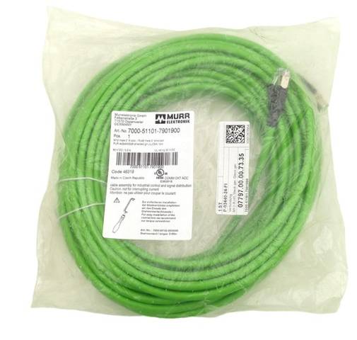 19m Murrelektronik 7000-51101-7901900 M12 X-coded Cable