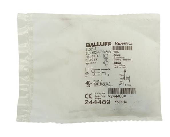 Balluff BES0517 BES M12MI-PSC80B-S04G sensor switch